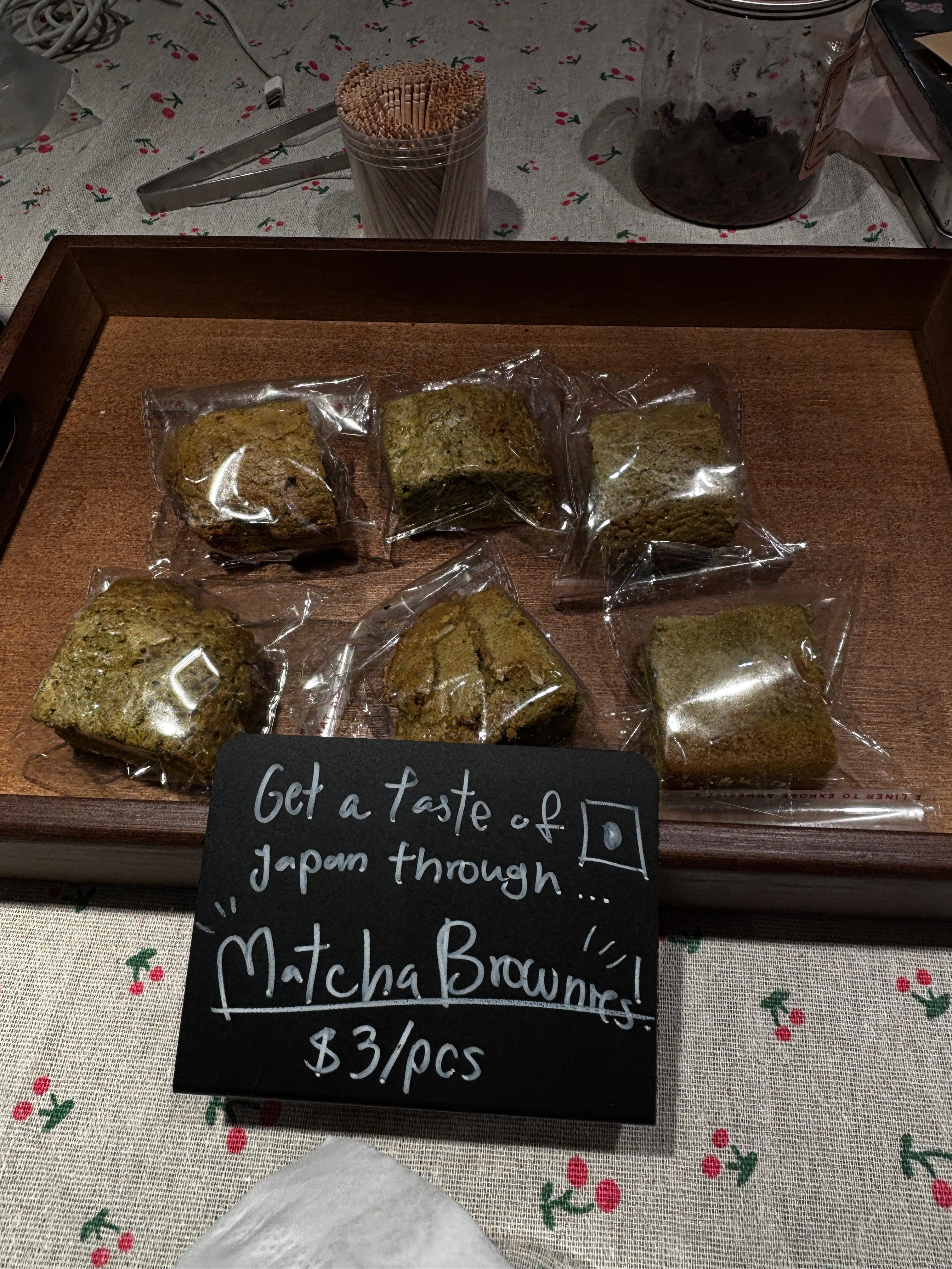 Matcha Brownies